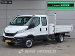 Iveco Daily 35C16 Open Laadbak met Kist Dubbel Cabine Dubbel, Stof, Gebruikt, Euro 6, Iveco
