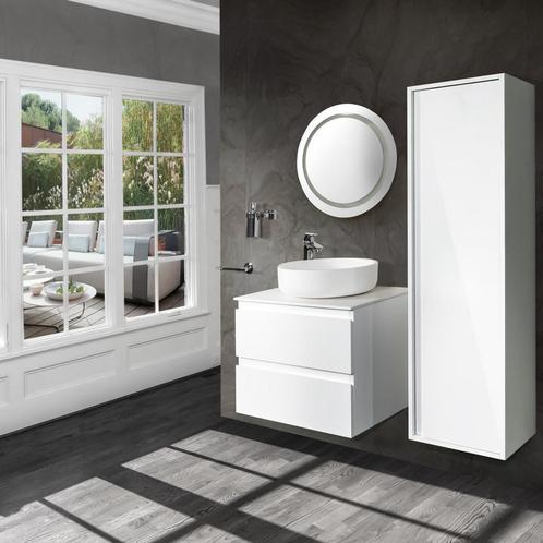 Badkamermeubelset BWS Sally 80 cm Twee Soft-Close Lades, Doe-het-zelf en Verbouw, Sanitair, Bad, Nieuw, Ophalen of Verzenden