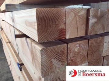Douglas Palen geschaafd 145x145 mm | Goedkoop! beschikbaar voor biedingen