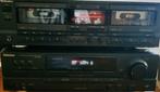 Technics - RS-TR355 dubbel cassettedeck + tuner SA EX 140 AV, Nieuw