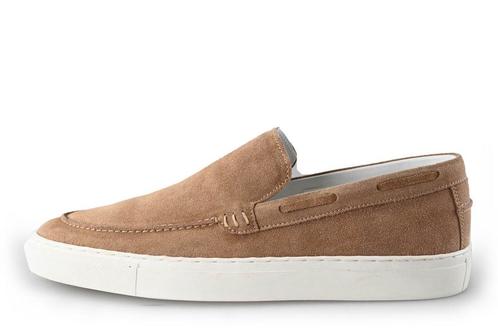 Vertice Instappers in maat 45 Beige | 10% extra korting, Kleding | Heren, Schoenen, Overige kleuren, Zo goed als nieuw, Overige typen