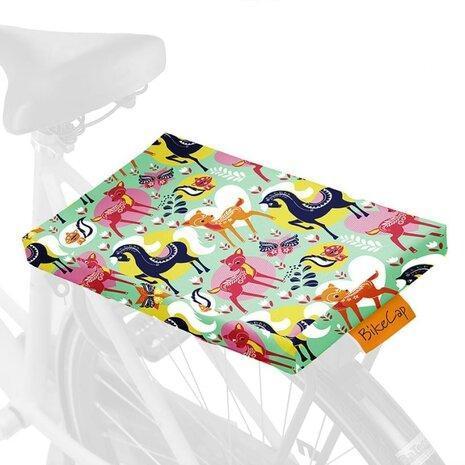 Hip fietskussen Odear Hertjes fietszitje bagagedrager, Fietsen en Brommers, Fietsaccessoires | Overige Fietsaccessoires, Nieuw