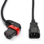 C14 naar C13 kabel | ACT | 1 meter (Links, IEC lock), Verzenden, Nieuw