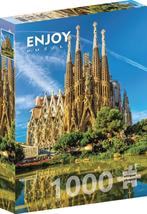 Sagrada Familia Puzzel (1000 stukjes) | Enjoy Puzzle -, Nieuw, Verzenden