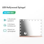 2dekans | Mirlux Hollywood Spiegel 80x60CM - 2 Bluetooth, Huis en Inrichting, Woonaccessoires | Spiegels, Ophalen of Verzenden