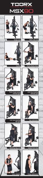 Toorx Fitness MSX-90 Home Gym, Verzenden, Nieuw, Krachtstation