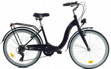 Vouwfiets Swan - 24 inch - 6 versnellingen - zwart