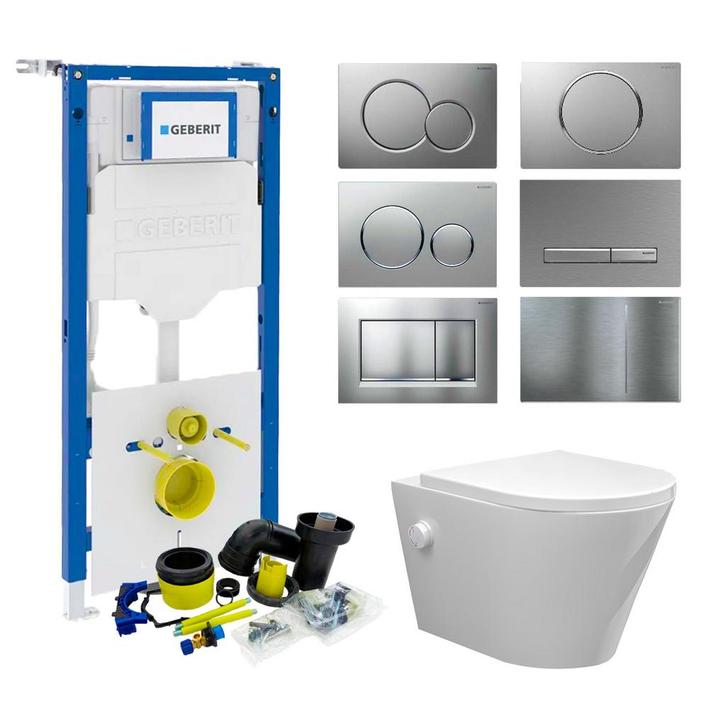 Geberit up320 Toiletset Bidesta | Rimless | Met Bidetkraan |, Doe-het-zelf en Verbouw, Sanitair, Overige typen, Nieuw, Ophalen of Verzenden
