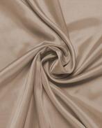 Luxe Voering Vegan Stretch Taupe, Nieuw, Grijs