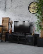 Industrieel tv meubel industriële tv meubels veel keuze!, Nieuw, 150 tot 200 cm, Minder dan 100 cm, 25 tot 50 cm