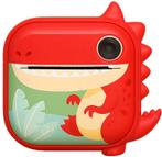 Eco Toys Dino Rood Print Digitale Kindercamera, Verzenden, Nieuw