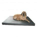 Hondenmatras Hondenbed Honden kussen Leatherlook Antraciet