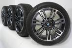 BMW 5 serie i5 G60 G61 935M 19 inch velgen Pirelli Winterban, Auto-onderdelen, Banden en Velgen, 19 inch, Gebruikt, Velg(en), Winterbanden