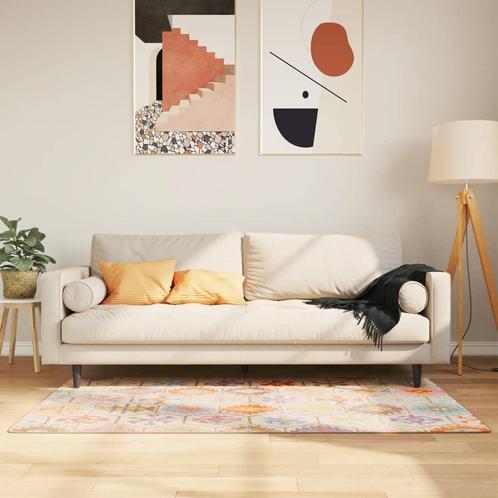 vidaXL Vloerkleed wasbaar anti-slip 80x150 cm meerkleurig, Huis en Inrichting, Stoffering | Tapijten en Kleden, Nieuw, Verzenden