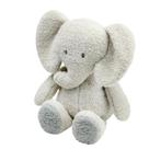 Knuffel olifant   |  Teddystof | Grijs (knuffeldier), Ophalen of Verzenden, Nieuw