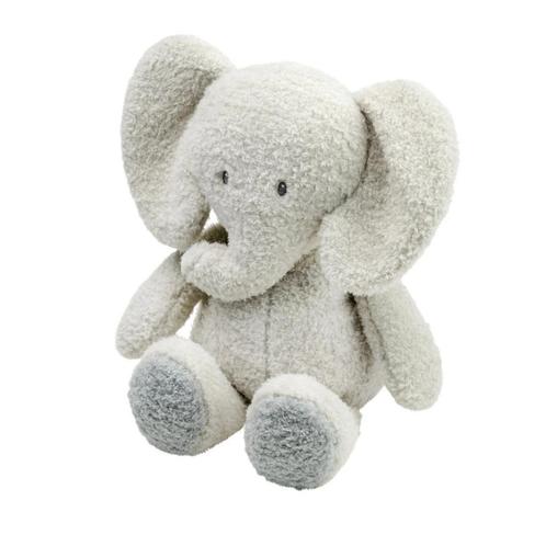 Knuffel olifant   |  Teddystof | Grijs (knuffeldier), Kinderen en Baby's, Speelgoed | Knuffels en Pluche, Nieuw, Ophalen of Verzenden