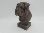 Bust of a shar pei  bust bust dog statue - home decor dog lo, Verzenden, Nieuw