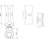 LED Tuinverlichting - Wandlamp Buitenlamp - Trion Ato -, Ophalen of Verzenden, Nieuw, Hanglamp, Led