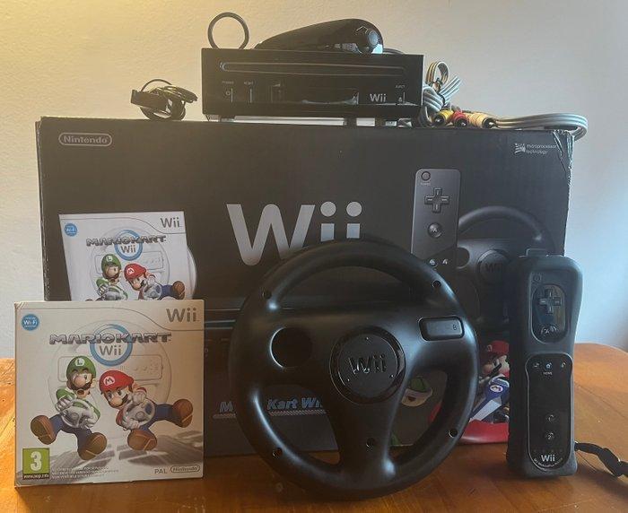 Nintendo - Wii - Mario Kart Wii Pack - Videogameconsole +, Spelcomputers en Games, Spelcomputers | Overige Accessoires