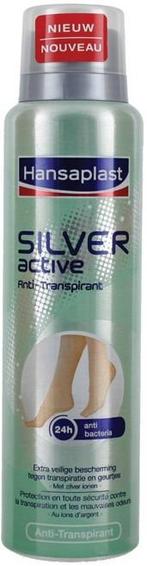 HANSAPLAST FOOT EXPERT SILVER ACTIVE SPUITBUS 150 ML, Verzenden, Nieuw