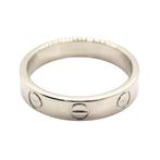 Cartier - Ring - LOVE small model - 18 karaat Witgoud, Nieuw