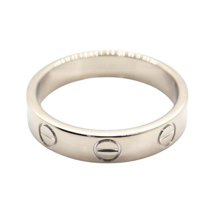 Cartier - Ring - LOVE small model - 18 karaat Witgoud, Sieraden, Tassen en Uiterlijk, Ringen