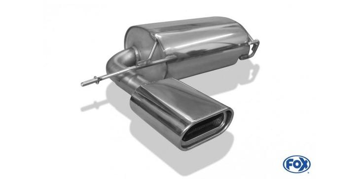 FOX VW Tiguan 5N - 4motion einddemper - 160x80 type 53, Auto-onderdelen, Uitlaatsystemen, Nieuw, Verzenden