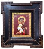 Icoon - Moeder Gods van Vladimir - Hout - Met de hand