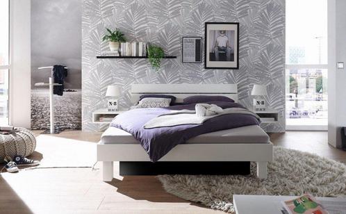Waterbed Prato massief beuken wit 90x200, Huis en Inrichting, Slaapkamer | Waterbedden, Nieuw, Gestabiliseerd, Tweepersoons, Verzenden