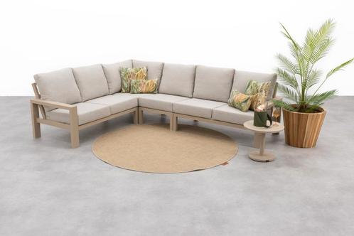 Verano lounge hoekbank (4-delig) - Latte, Tuin en Terras, Tuinsets en Loungesets, Nieuw, Overige materialen, Verzenden