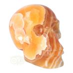 Oranje Calciet schedel 2769 gram, Nieuw, Verzenden