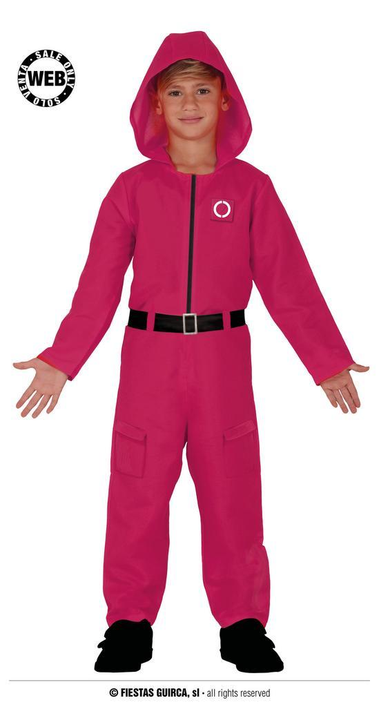Squid Game Kostuum Rode Overall Kind, Kleding | Dames, Carnavalskleding en Feestkleding, Nieuw, Ophalen of Verzenden
