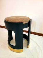 Poef - Hout - Vintage poef, Antiek en Kunst