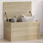vidaXL Opbergbox 60x35x35 cm bewerkt hout sonoma, Huis en Inrichting, Woonaccessoires | Kisten, Verzenden, Nieuw