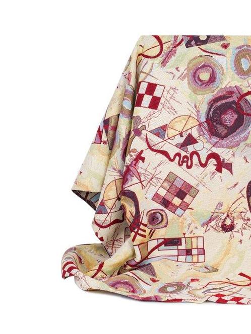 Geweldige GOBELIN-stof in Kandinskij-stijl abstracte kunst, Antiek en Kunst, Antiek | Kleden en Textiel