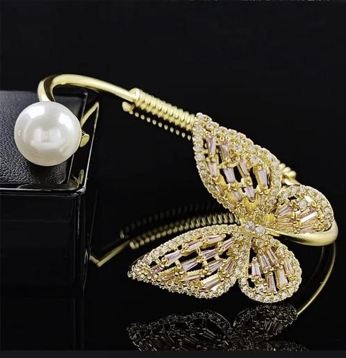 Haymer Sieraden Florinca Pearl Armband - Goud - Vrouwen -, Sieraden, Tassen en Uiterlijk, Armbanden