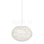 Umage Eos Hanglamp, lampenkap wit/kabel wit - ø¸45 cm, Verzenden, Nieuw