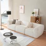 3-Zitsbank Hurvas modulaire bank 313x108x76 cm crème wit [en, Huis en Inrichting, Banken | Sofa's en Chaises Longues, Verzenden