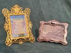 Fotolijst (2) - Glas, Koper, Verzilverd - Art Nouveau, Antiek en Kunst