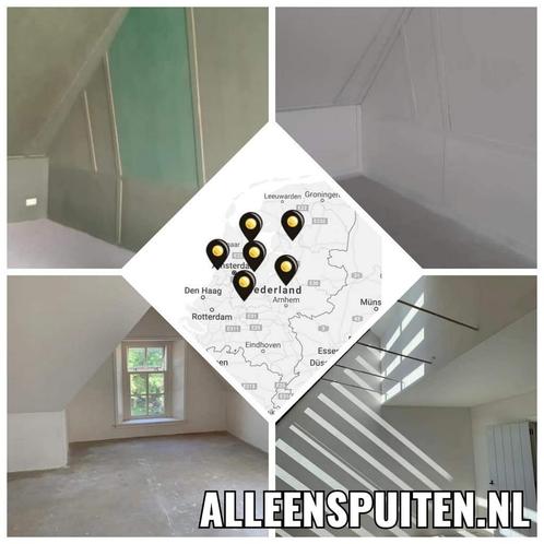 Latex spuiten | Online offerte | Vragen bel ons 06-40639094, Diensten en Vakmensen, Stukadoors en Tegelzetters, Metselen, Mozaïek