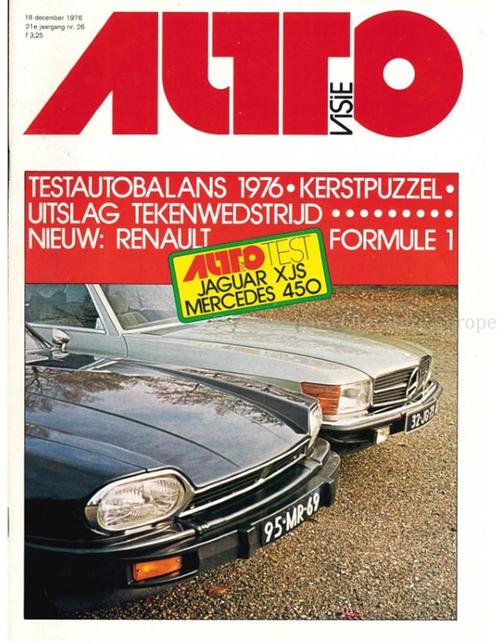 1976 AUTOVISIE MAGAZINE 26 NEDERLANDS, Boeken, Auto's | Folders en Tijdschriften