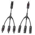 MC4 Solar Connector - Y-Splitter - Solar MC4 Connector -, Doe-het-zelf en Verbouw, Elektra en Kabels, Verzenden, Nieuw