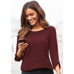 Vivance Shirt met 3/4-mouwen Met manchetten en gouden knopen, Kleding | Dames, T-shirts, Verzenden, Nieuw