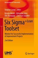 Six Sigma Lean Toolset 9783642358814, Boeken, Studieboeken en Cursussen, Zo goed als nieuw, Verzenden