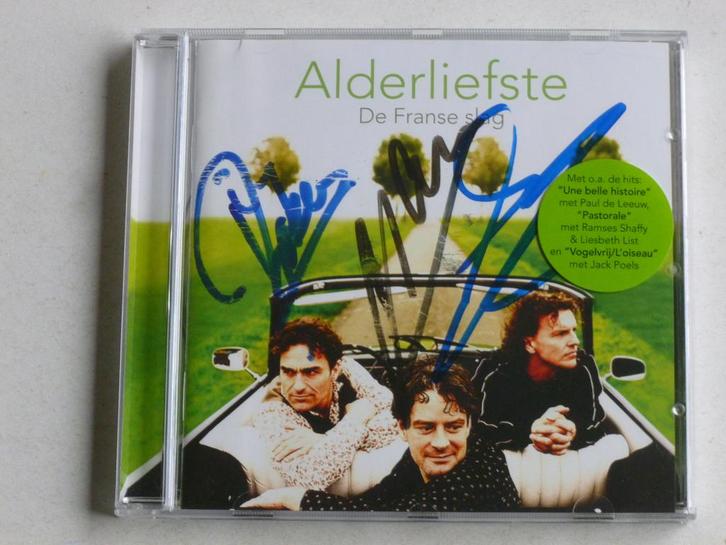 Alderliefste - De Franse slag (gesigneerd 3 x), Cd's en Dvd's, Cd's | Nederlandstalig, Zo goed als nieuw, Verzenden