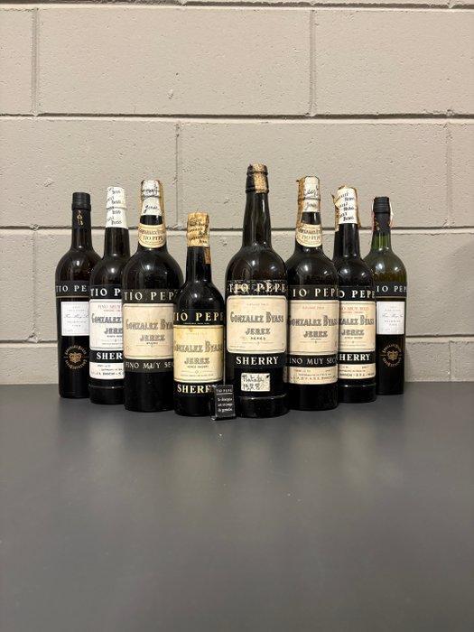 Mixed Sherry: Gonzalez Byass, Tio Pepe Sherry Fino x10 &, Verzamelen, Wijnen