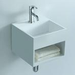 Fontein Luca Sanitair Met Open Schap 32x32x25cm Vierkant, Ophalen of Verzenden, Nieuw
