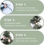 2dekans | PristinePine Volle Kunstkerstboom met sneeuw 180cm, Diversen, Ophalen of Verzenden, Zo goed als nieuw