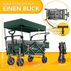 TRESKO® Bolderkar - Opvouwbaar - Bolderwagen - Groen, Verzenden, Zo goed als nieuw