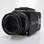 Hasselblad 501c + schachtzoeker + A12 + Carl Zeiss Planar T, Audio, Tv en Foto, Fotocamera's Digitaal, Verzenden, Zo goed als nieuw